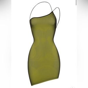 YG Collection ARIA BACKLESS MINI DRESS